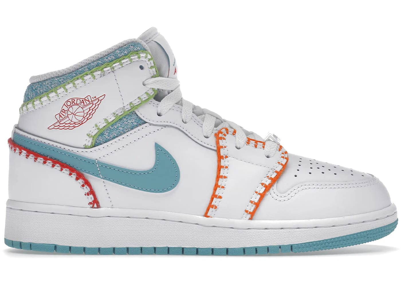 Jordan 1 Mid Multi Knit Gs