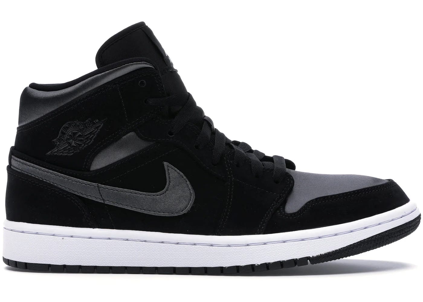 Jordan 1 Mid Nylon Black Anthracite