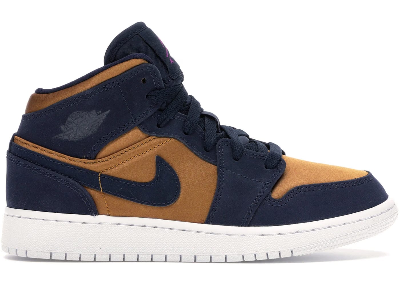 Jordan 1 Mid Obsidian Desert Ochre Gs