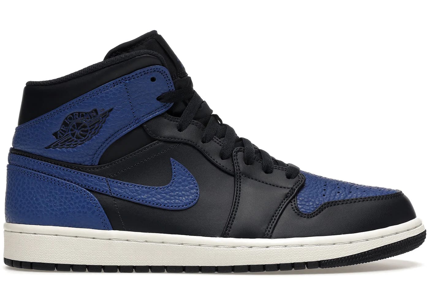 Jordan 1 Mid Obsidian Game Royal