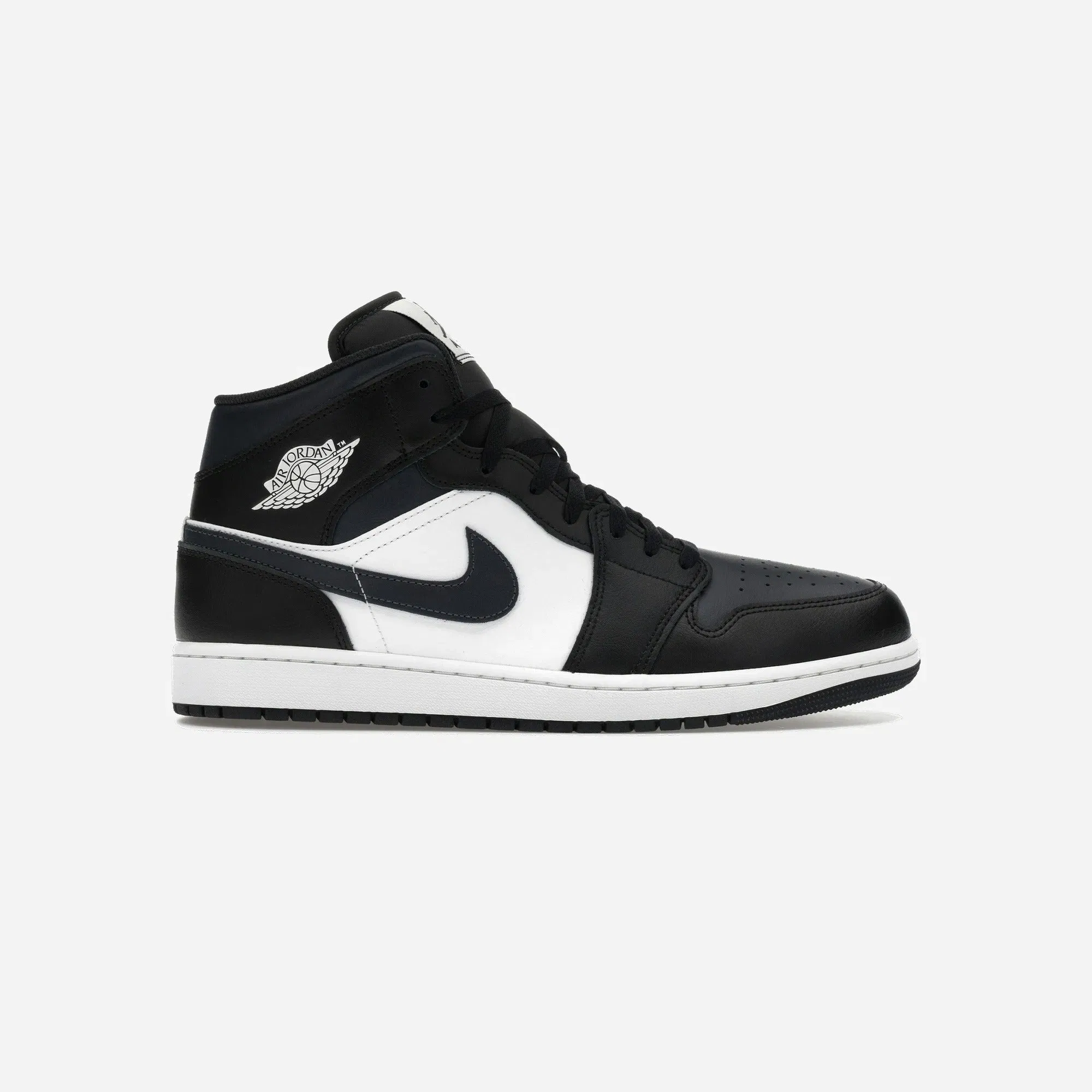 Jordan 1 Mid Off Noir Toe