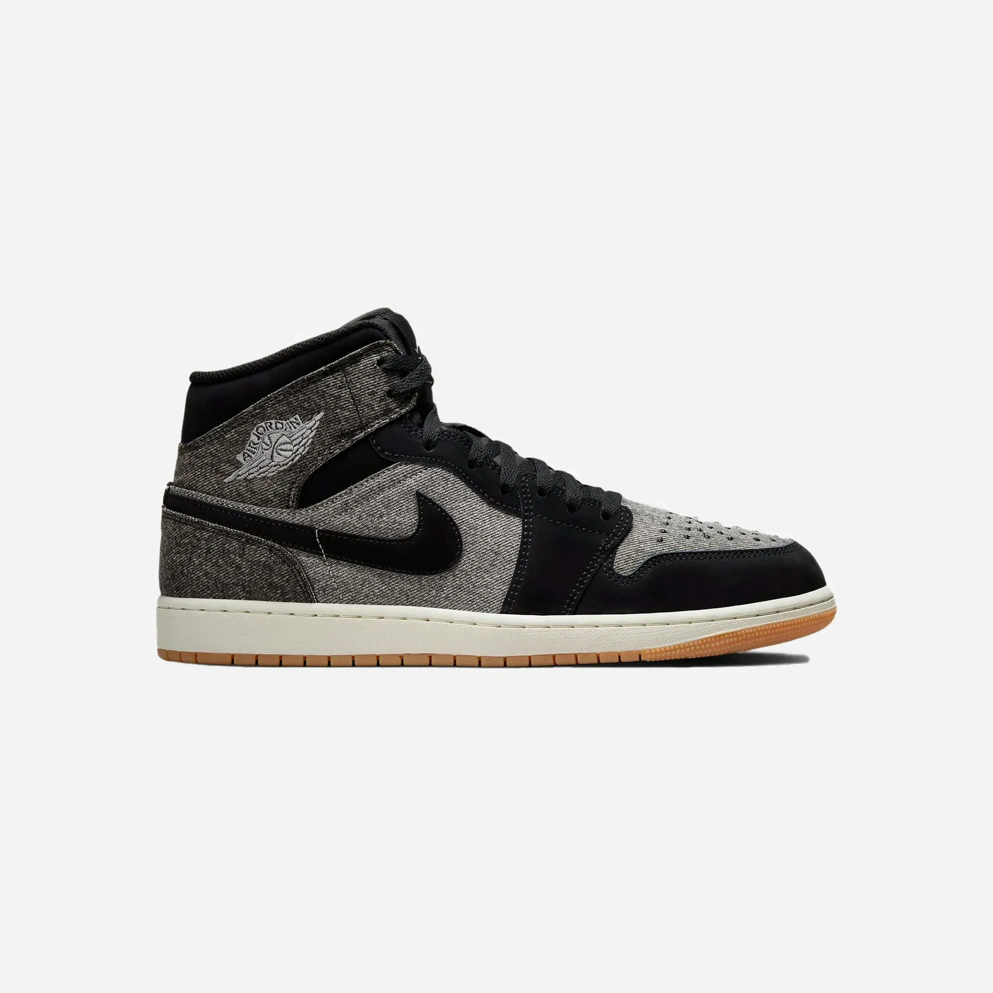 Jordan 1 Mid Se Black Denim