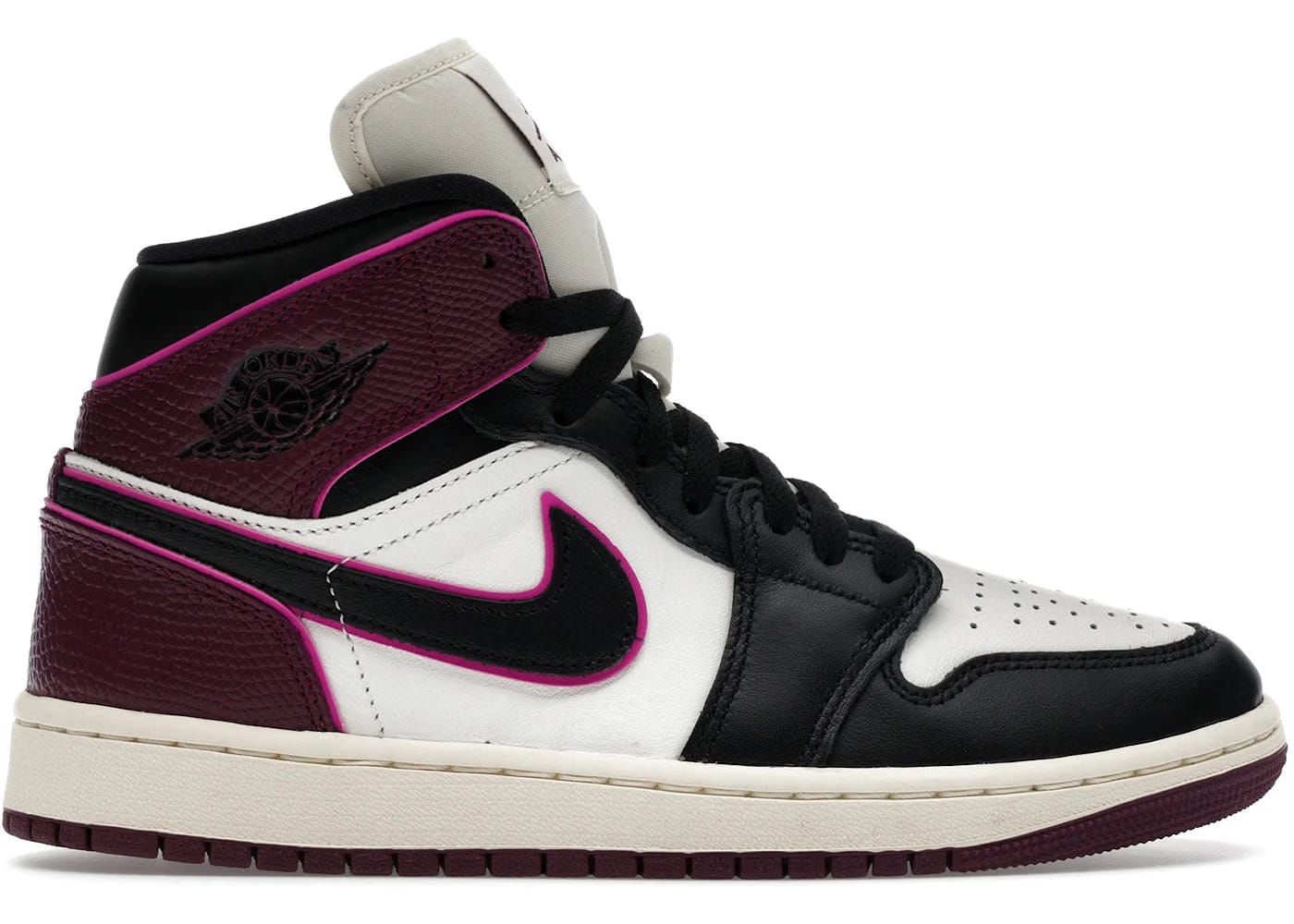 Jordan 1 Mid Se Bordeaux Womens