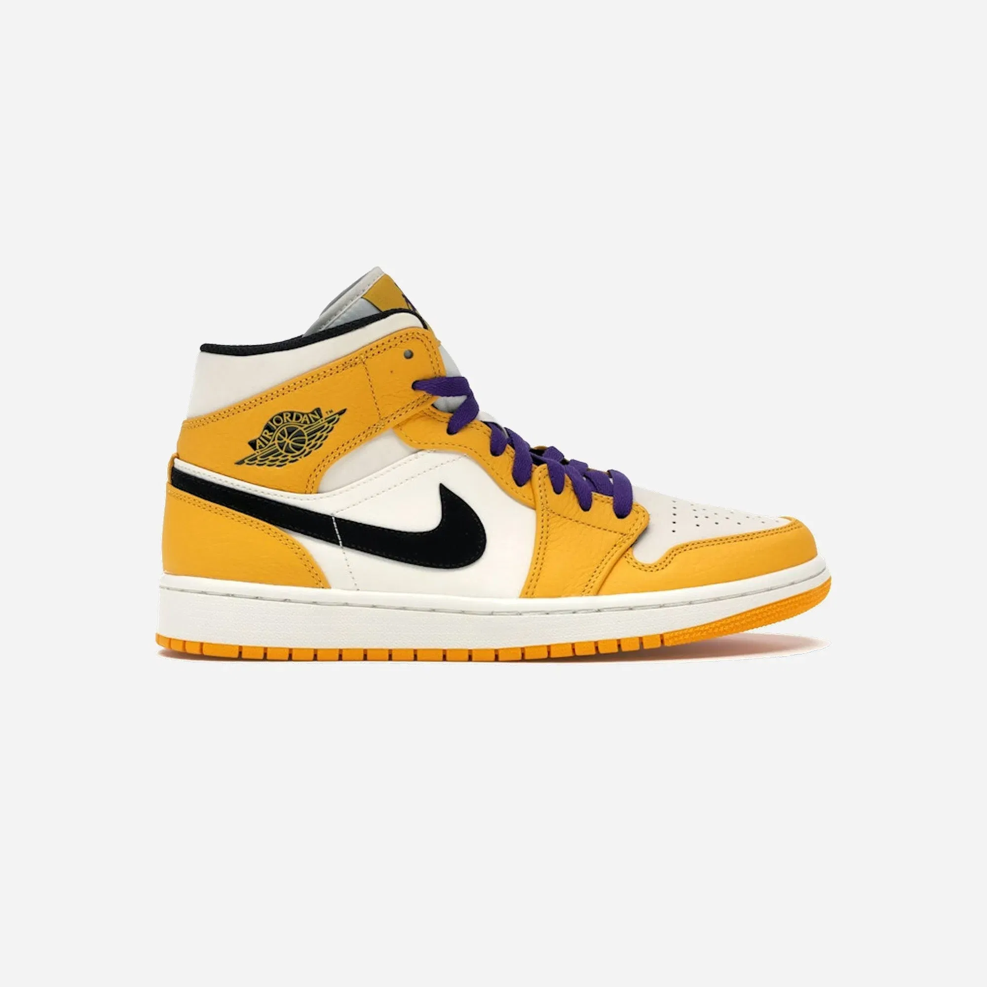Jordan 1 Mid Se Lakers