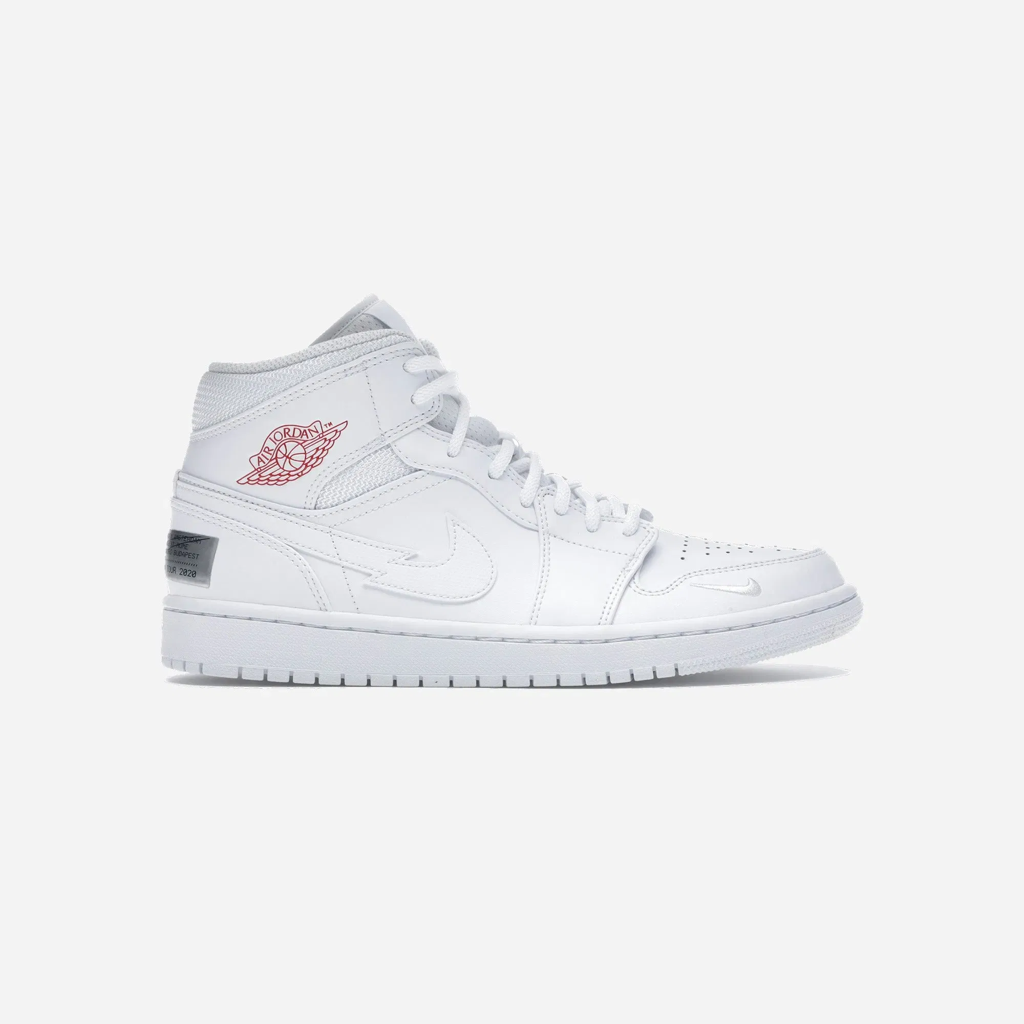 Jordan 1 Mid Se Nike Swoosh On Tour 2020