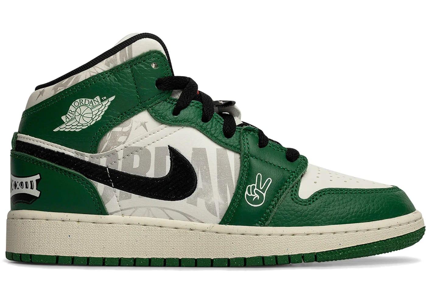 Jordan 1 Mid Se Overbranded Gs