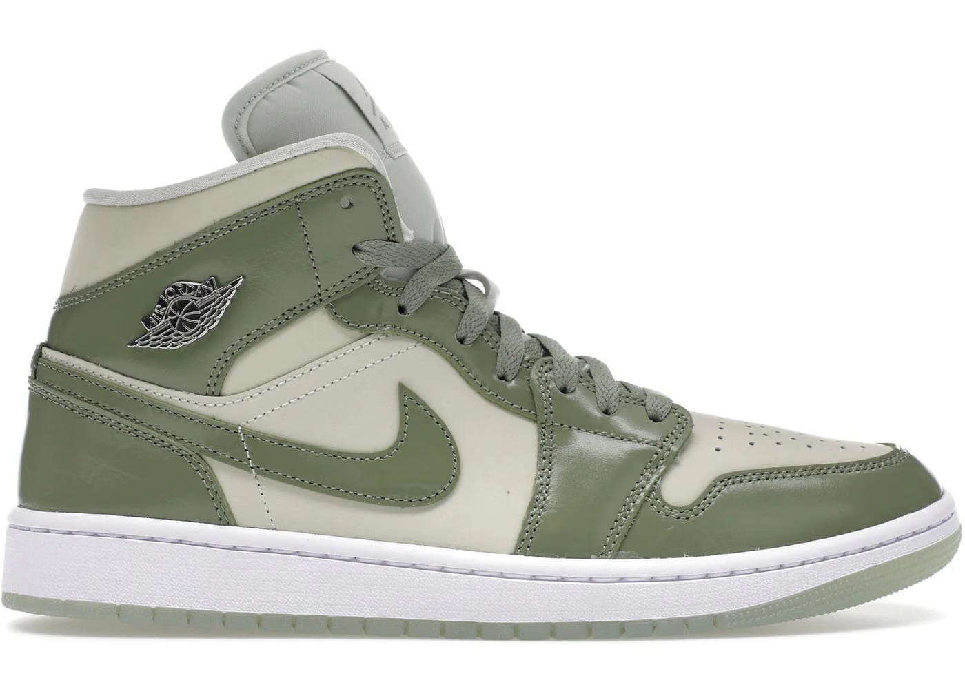 Jordan 1 Mid Se Sea Glass Oil Green Womens