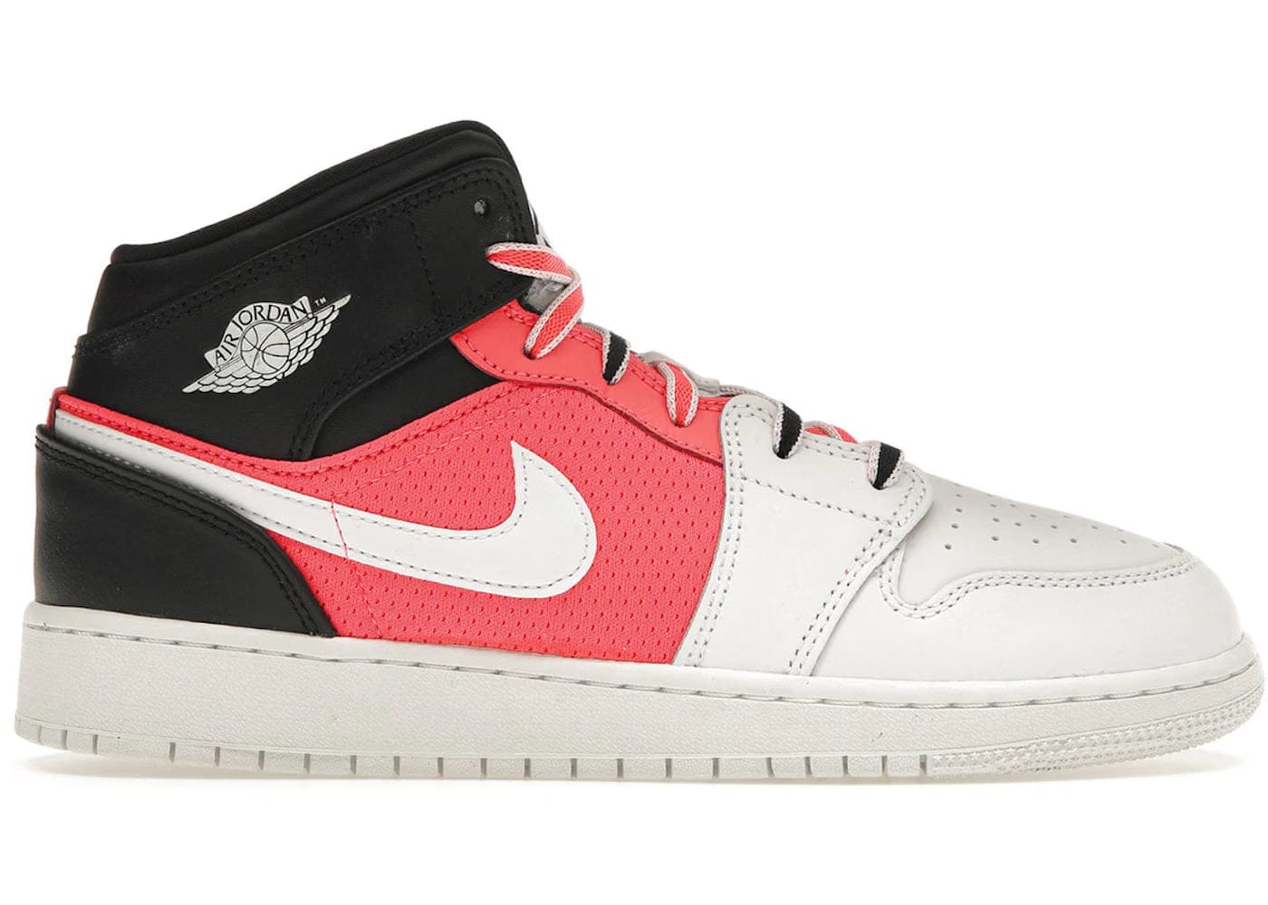 Jordan 1 Mid Se White Black Infrared Gs