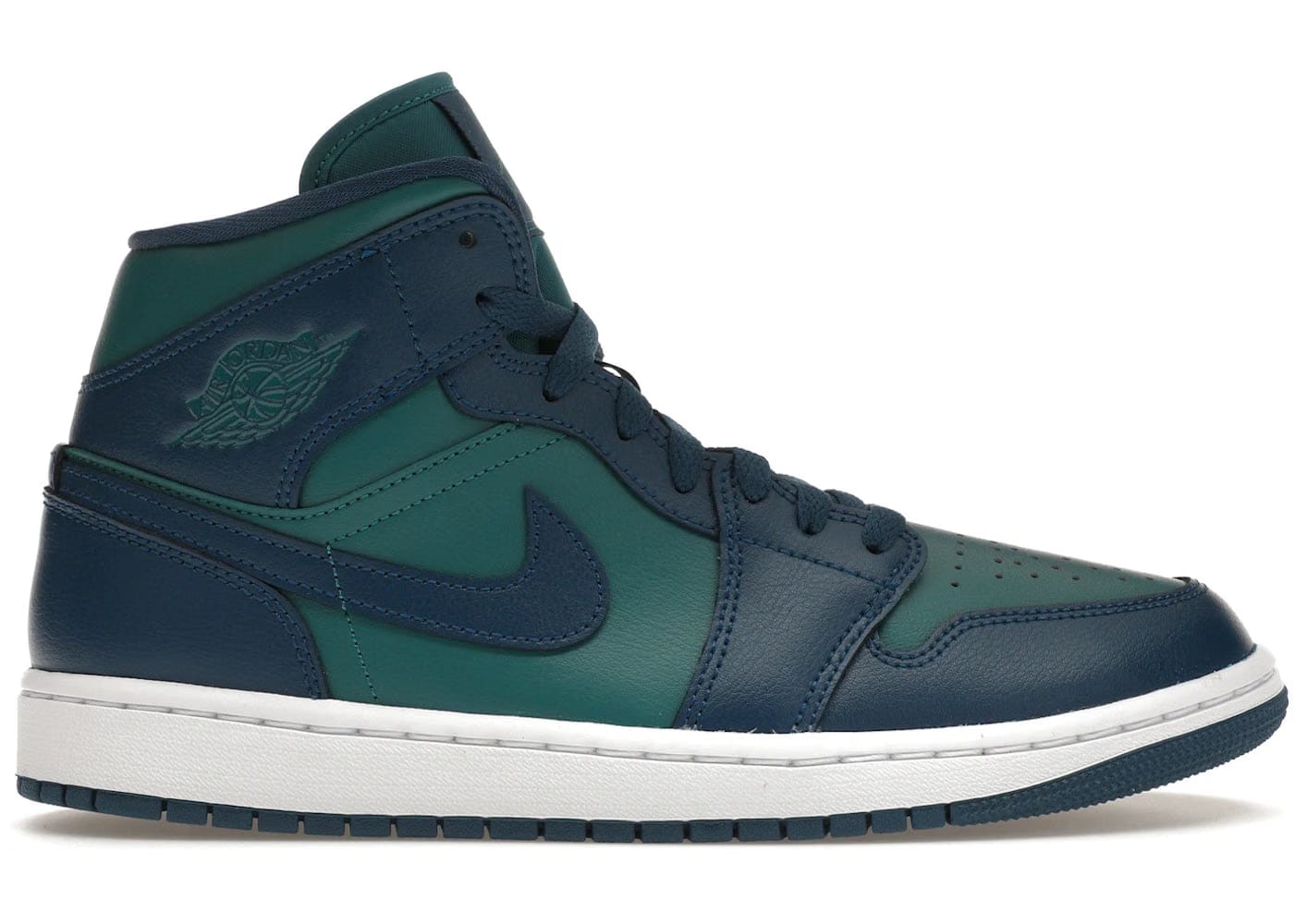 Jordan 1 Mid Teal French Blue Womens