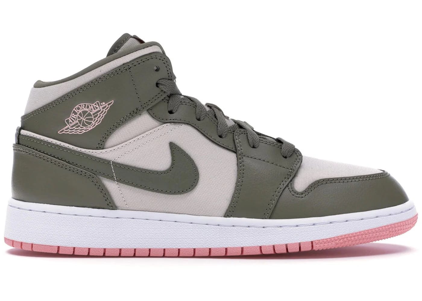 Jordan 1 Mid Trooper Bleached Coral Gs