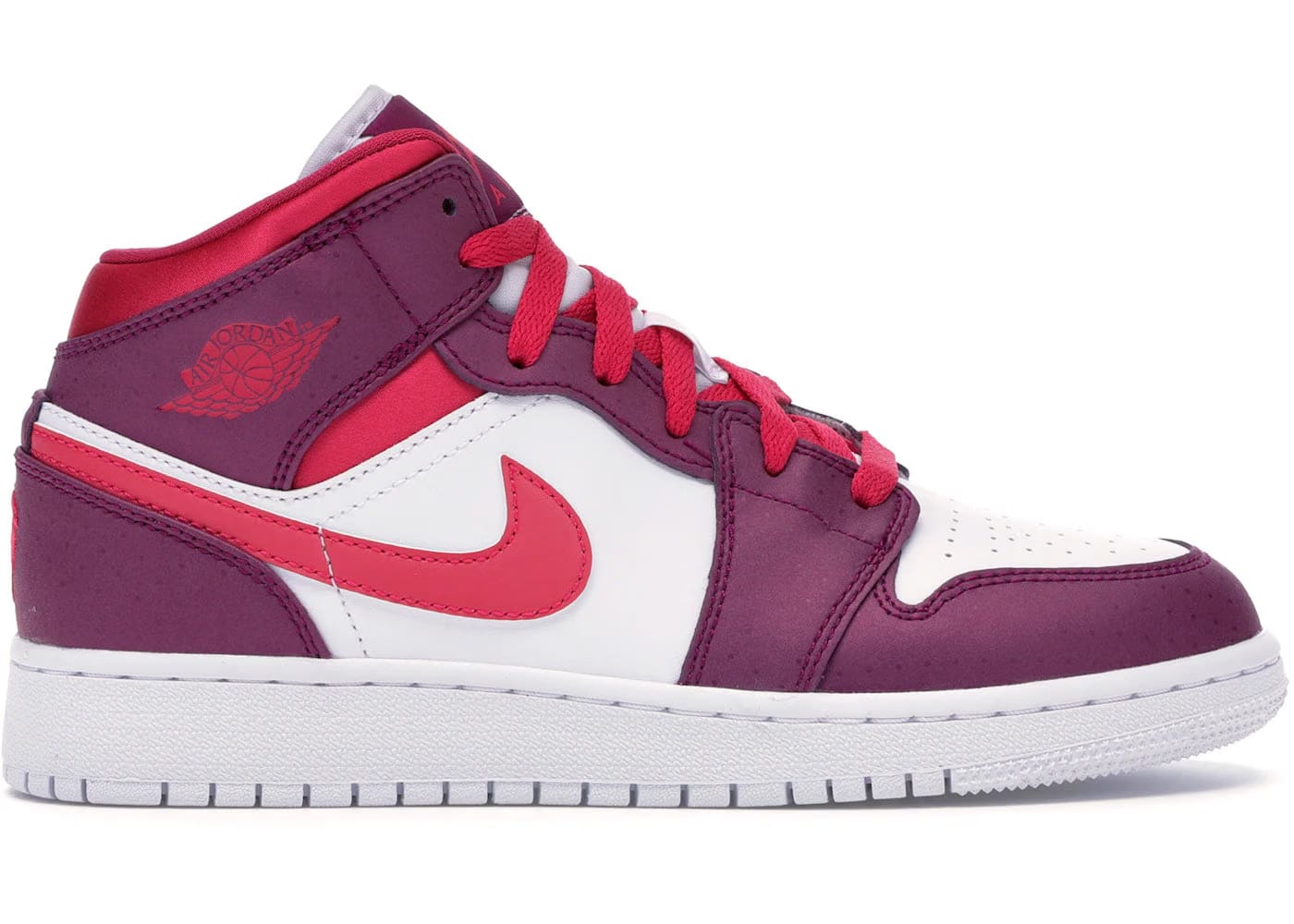 Jordan 1 Mid True Berry Rush Pink Gs