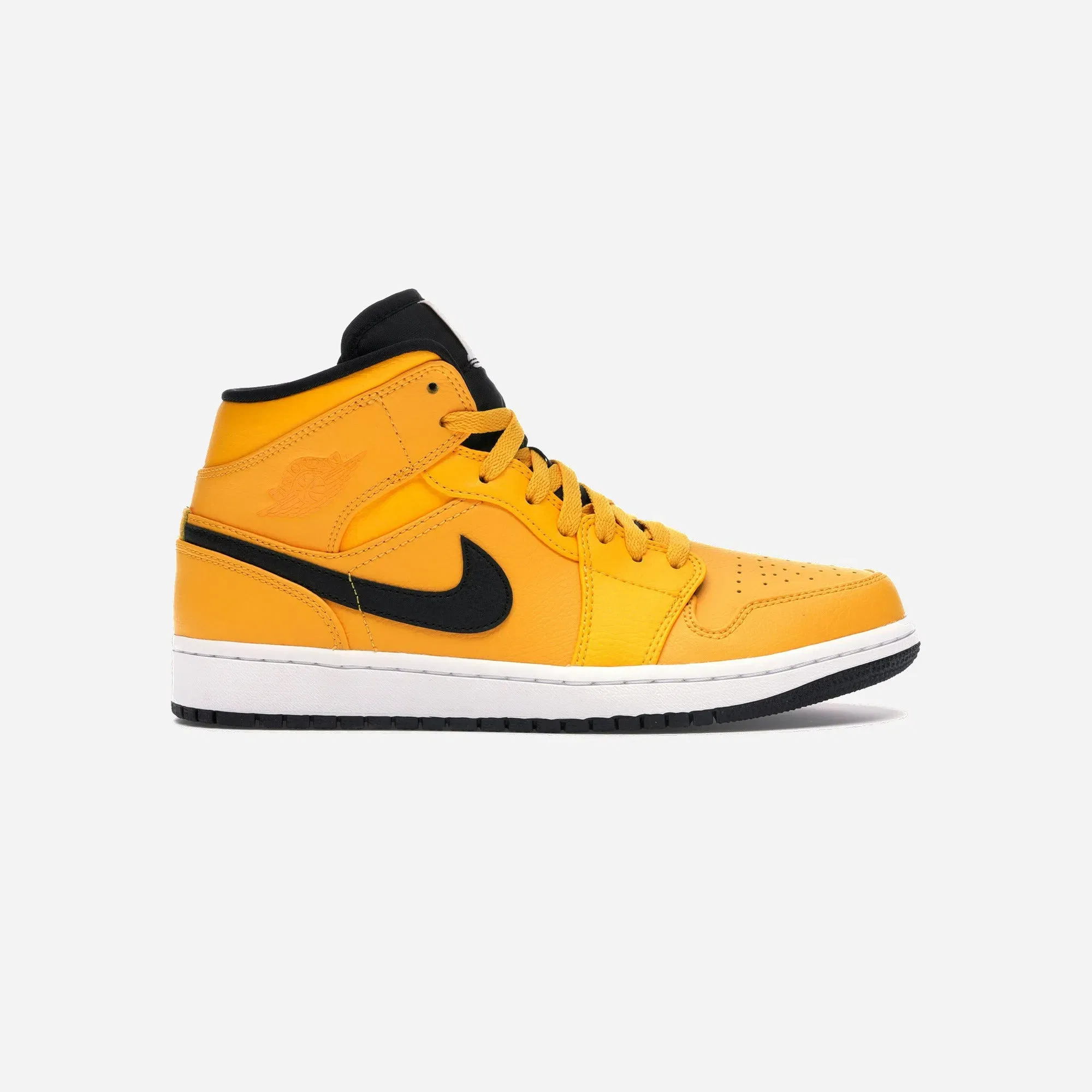 Jordan 1 Mid University Gold Black