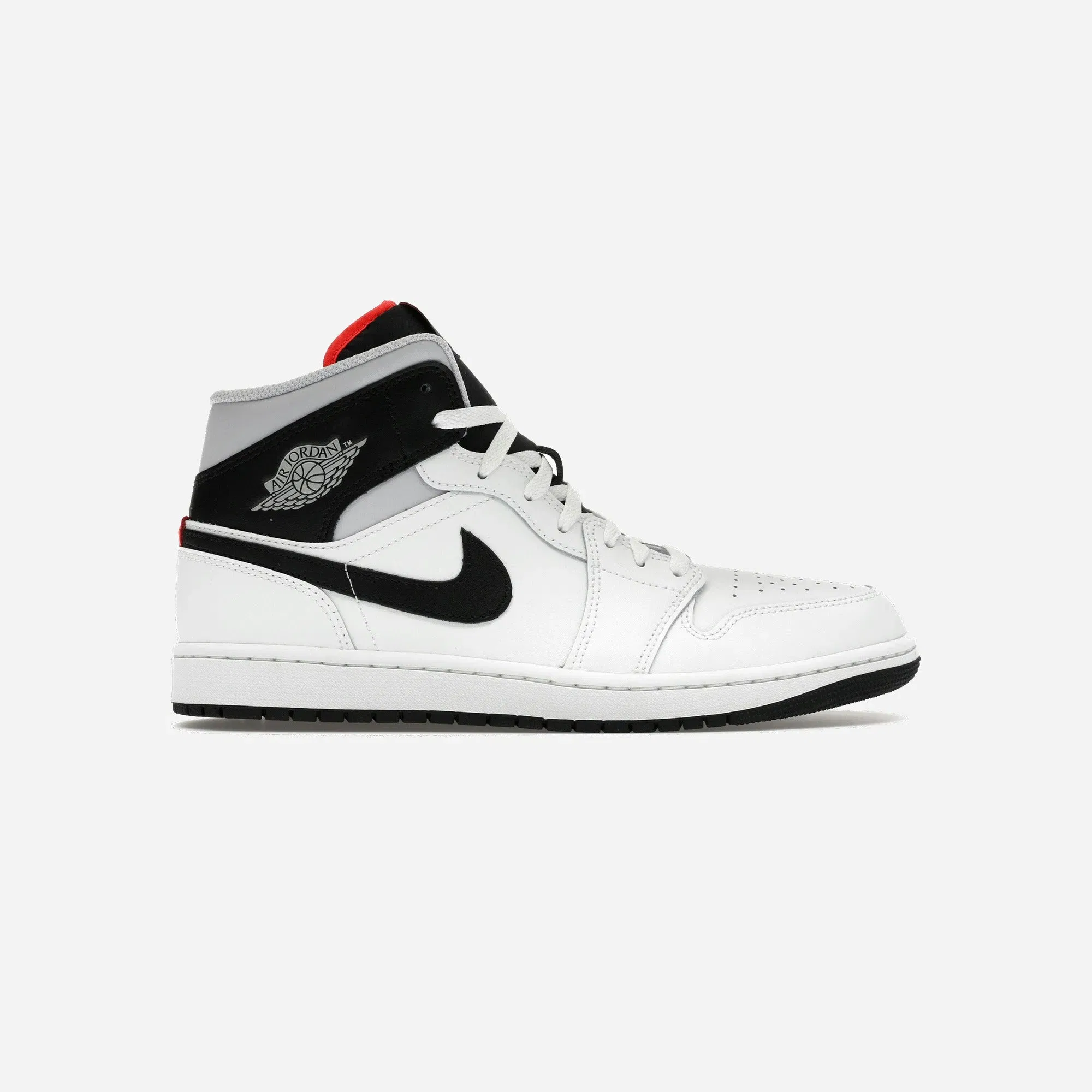 Jordan 1 Mid White Neutral Grey Infrared