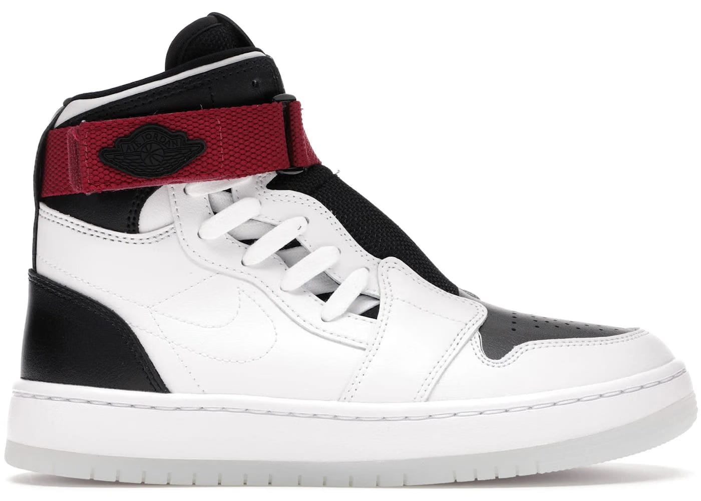 Jordan 1 Nova Xx White Noble Red Black Womens