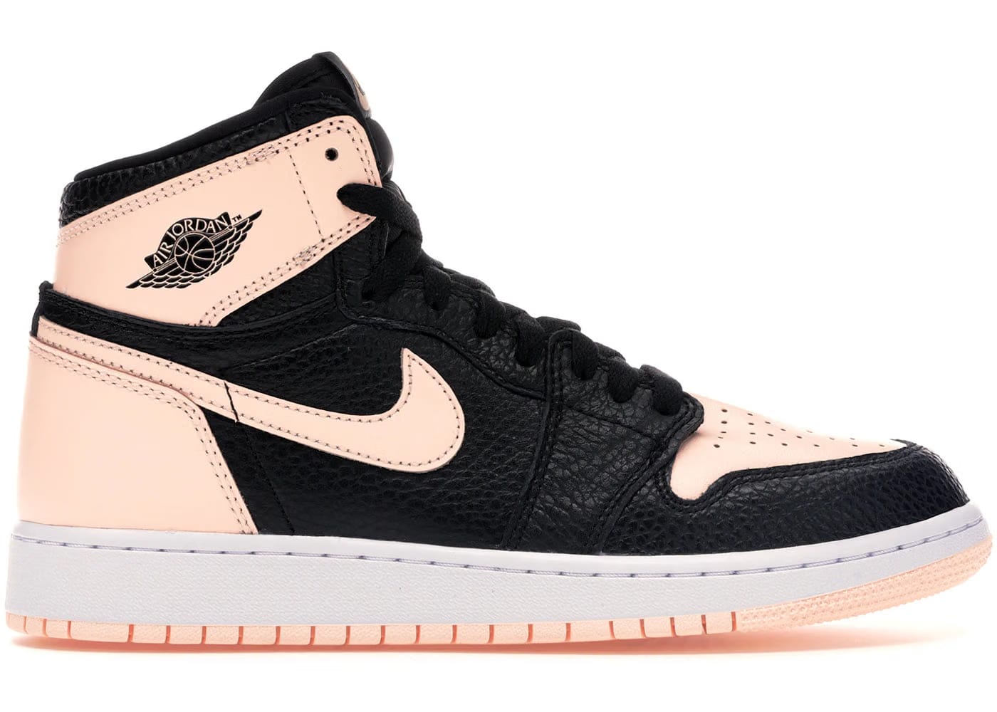 Jordan 1 Retro High Black Crimson Tint Gs