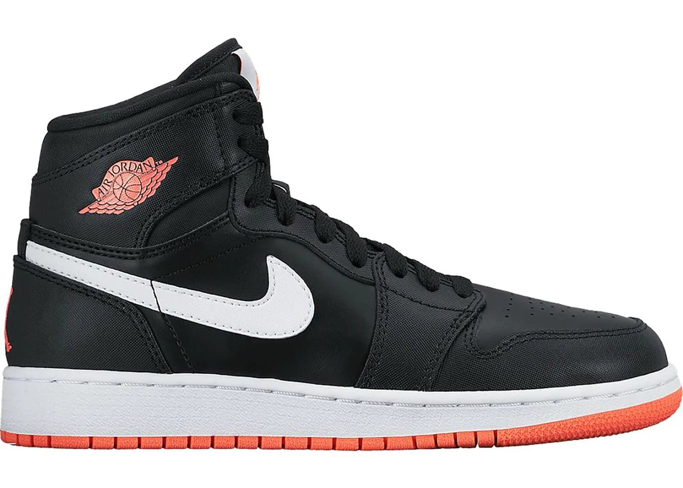Jordan 1 Retro High Black Hot Lava Gs