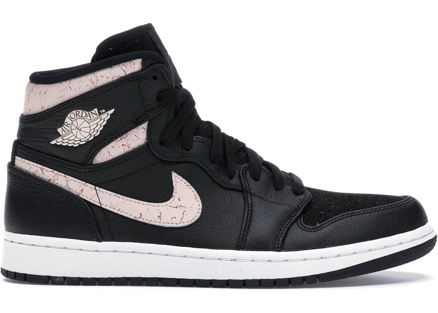 Jordan 1 Retro High Black Silt Red Womens