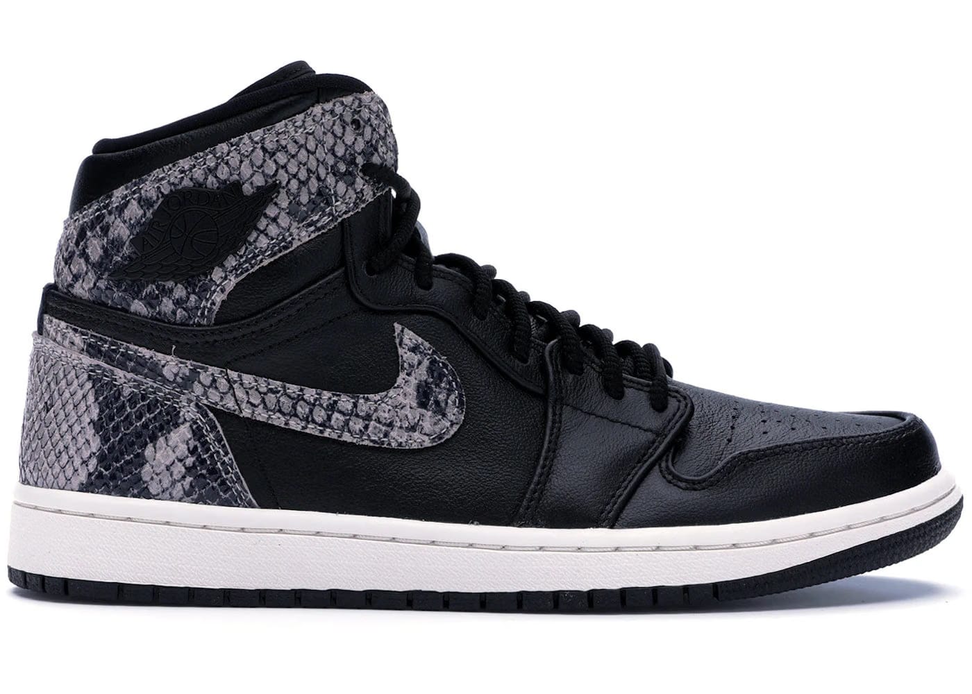 Jordan 1 Retro High Black Snake Womens