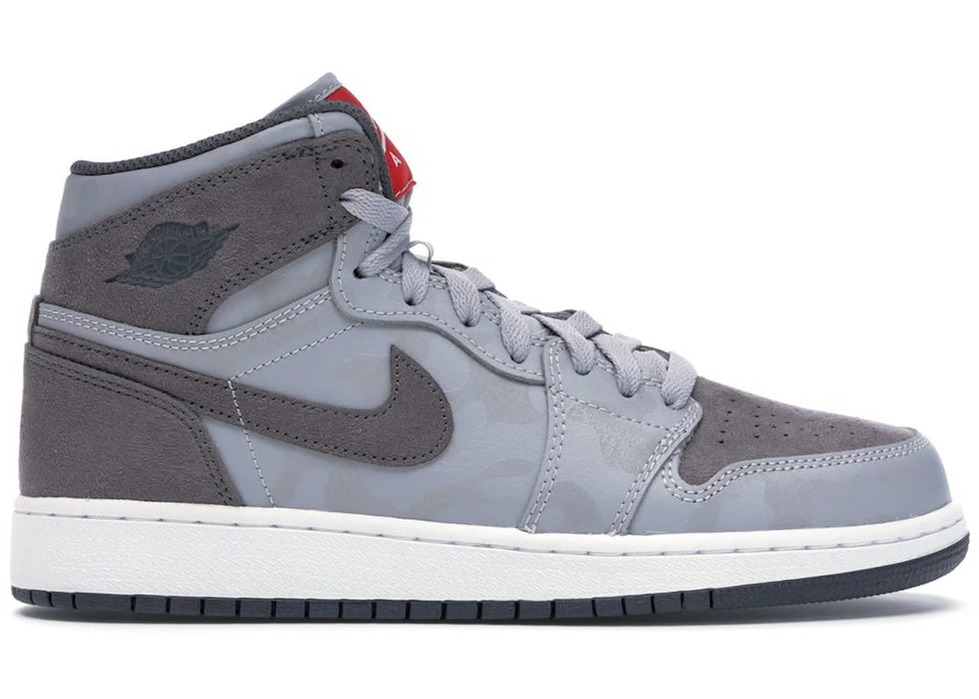 Jordan 1 Retro High Camo 3M Wolf Grey Gs
