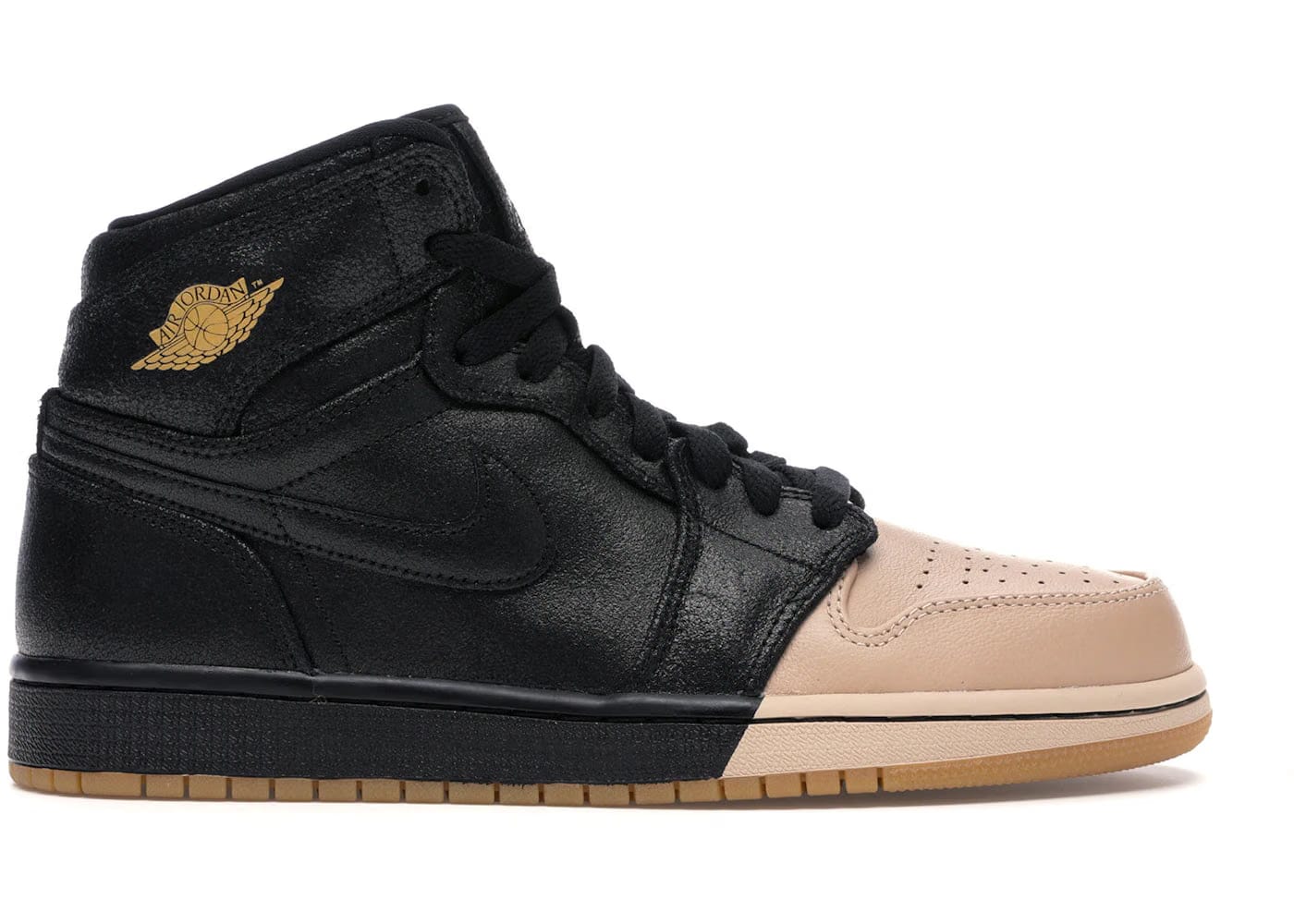 Jordan 1 Retro High Dip-Toe Black Womens