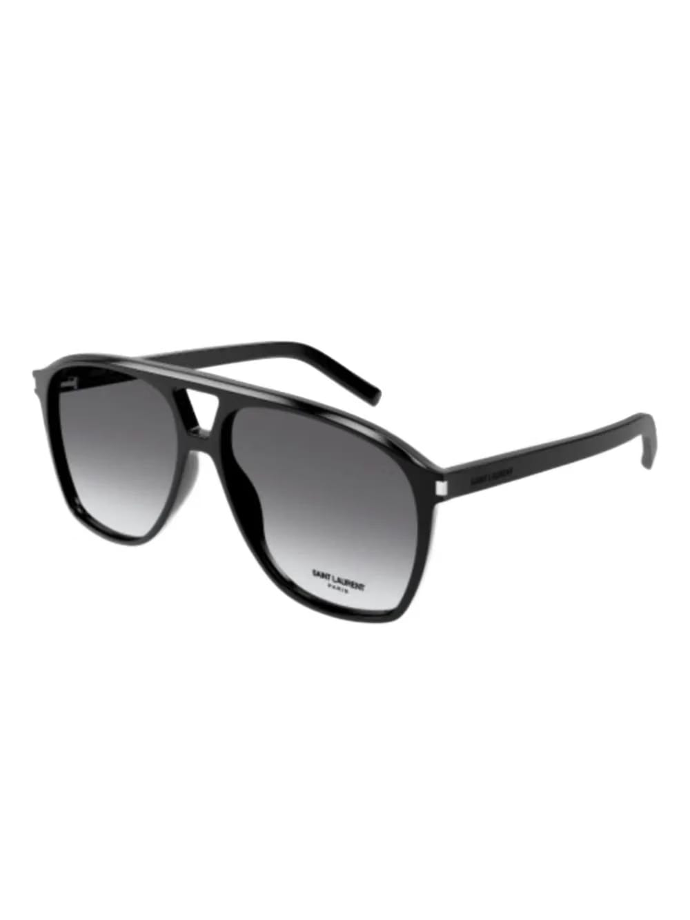 oversized pilot-frame sunglasses