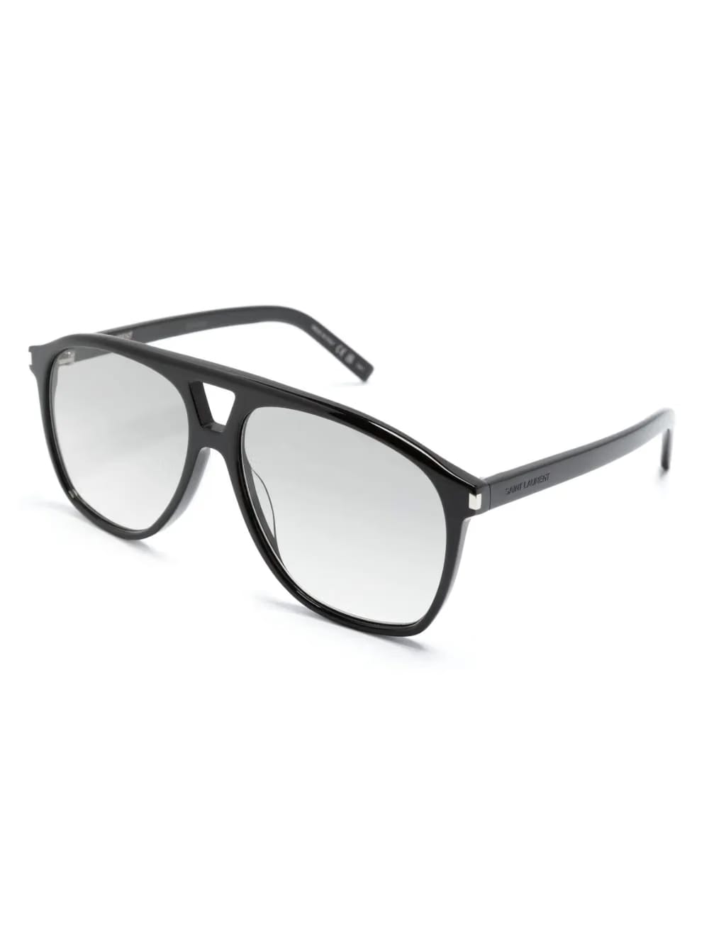 oversized pilot-frame sunglasses