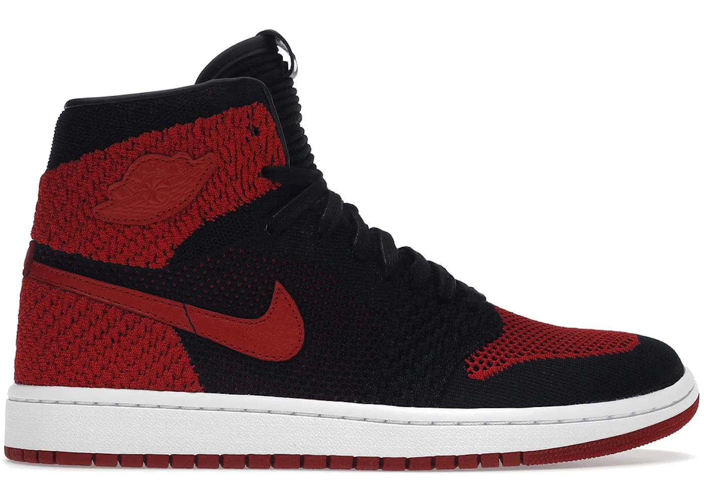 Jordan 1 Retro High Flyknit Bred Gs