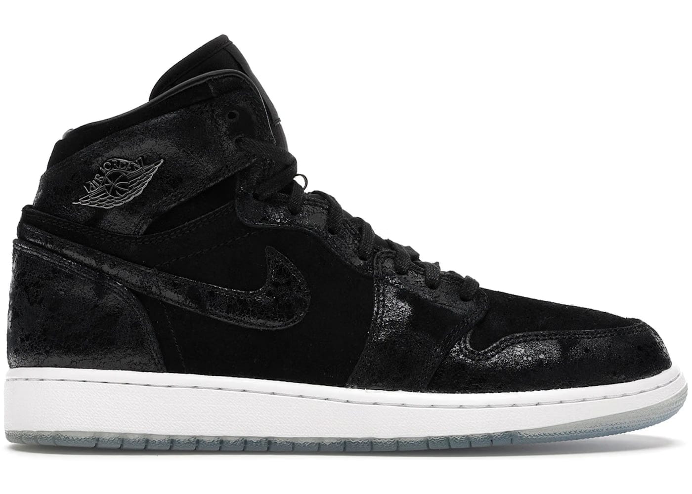 Jordan 1 Retro High Heiress Black Suede Gs