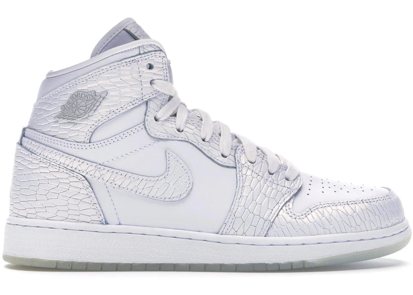 Jordan 1 Retro High Heiress Pure Platinum Gs