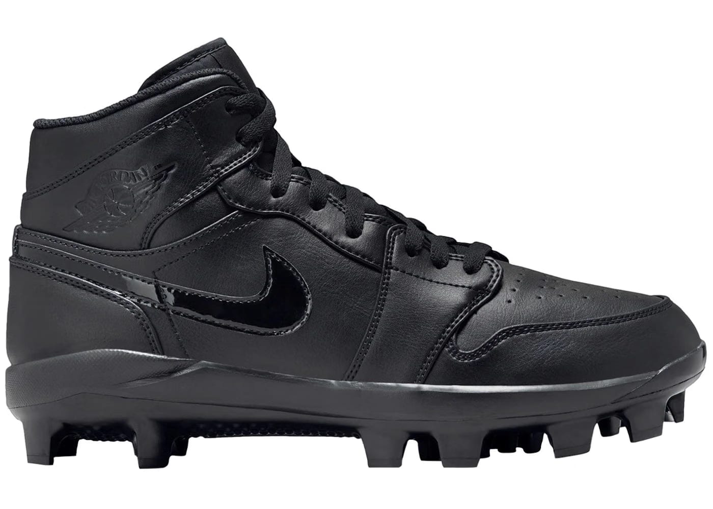 Jordan 1 Retro High Mcs Triple Black Leather
