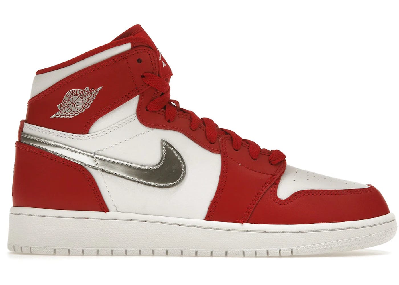 Jordan 1 Retro High Silver Medal Gs