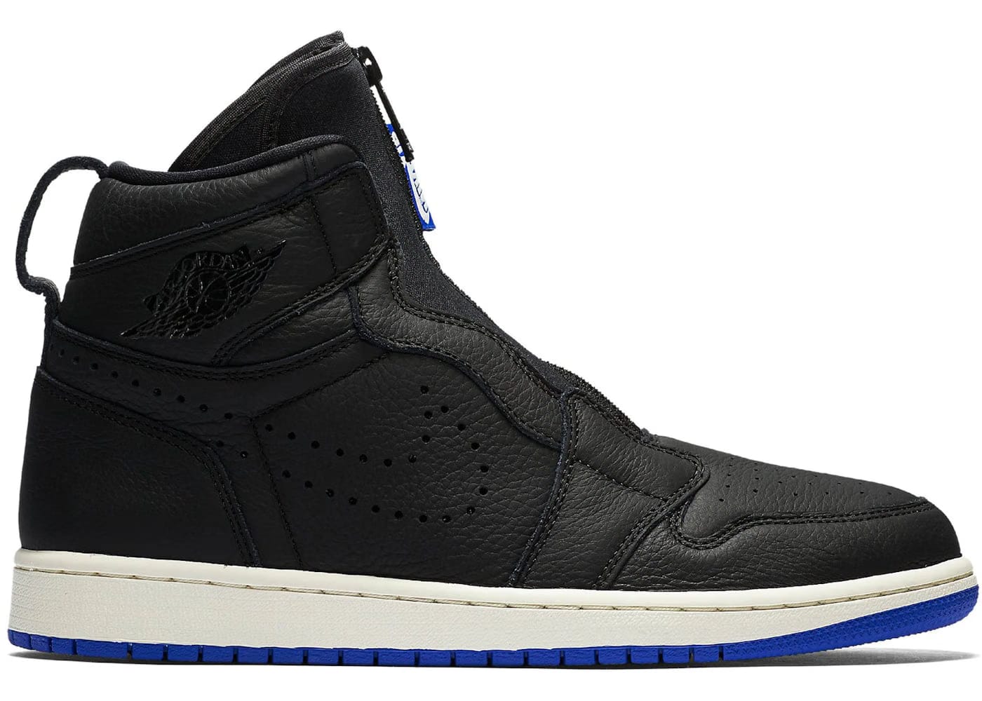 Jordan 1 Retro High Zip Black Hyper Royal