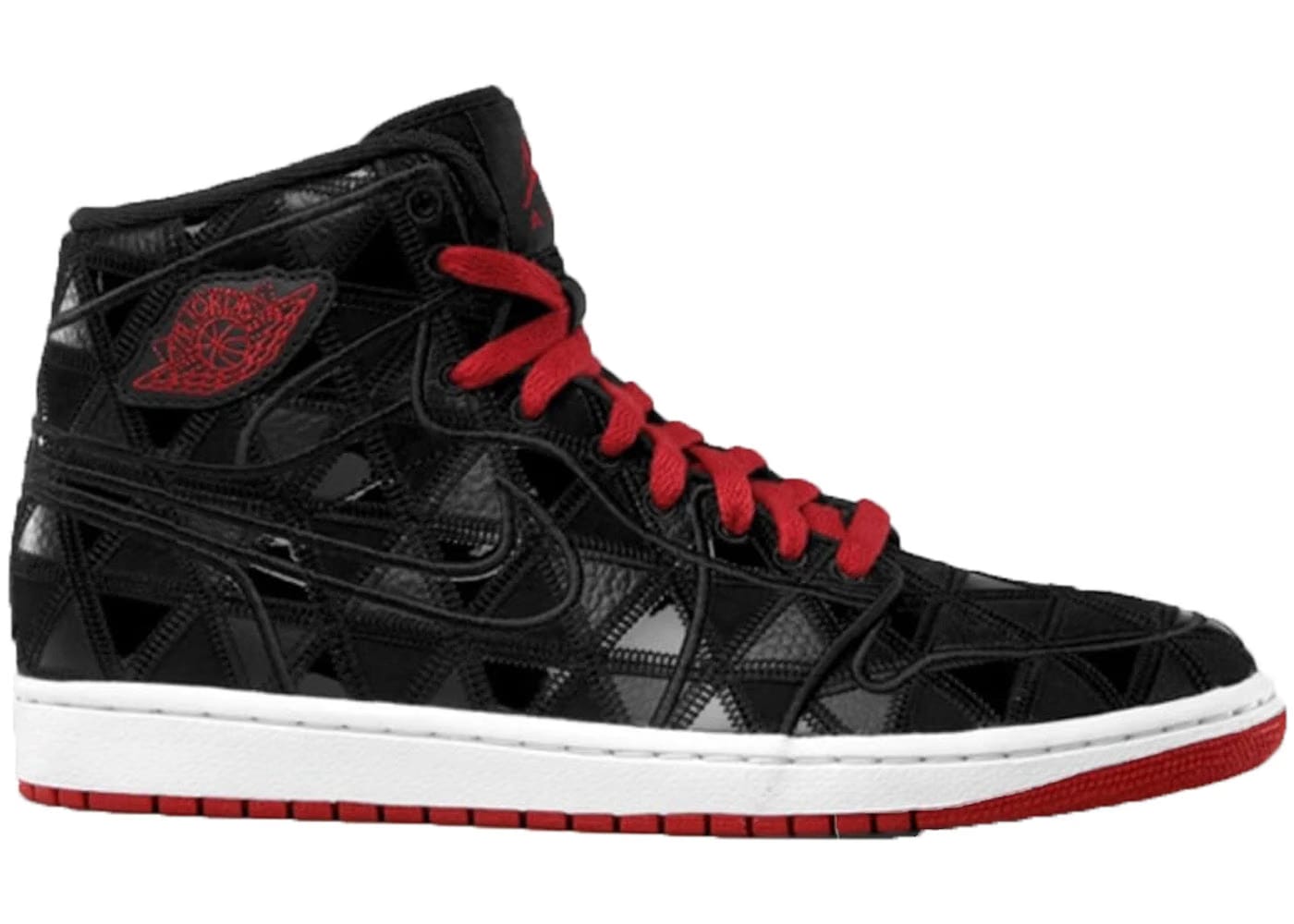 Jordan 1 Retro J2K Black Varsity Red