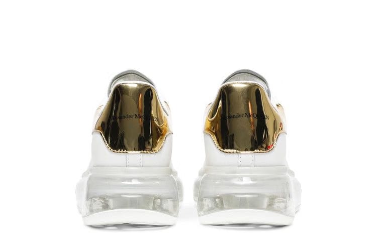 Alexander McQueen Wmns Oversized Sneaker 'Clear Sole - White Gold'