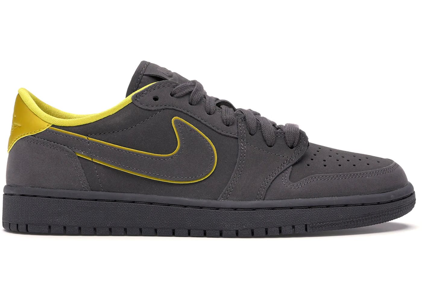 Jordan 1 Retro Low Thunder Grey Womens