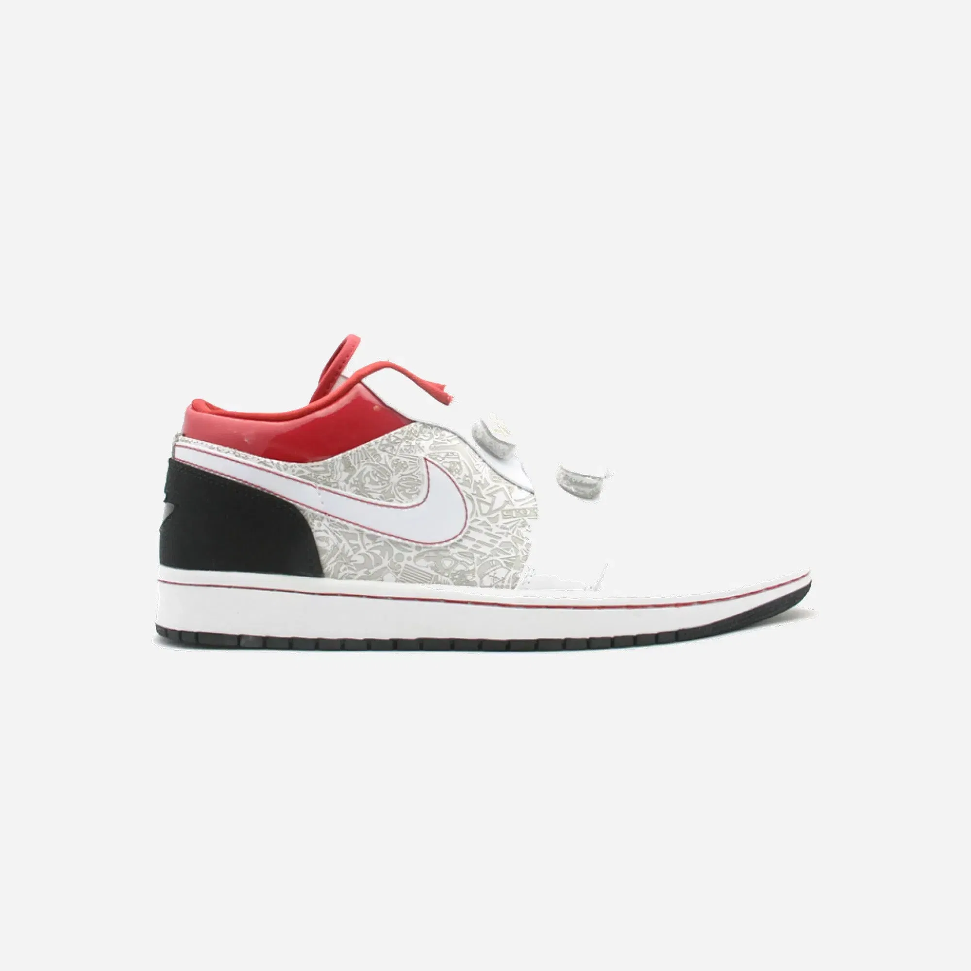 Jordan 1 Retro Low Velcro White Varsity Red