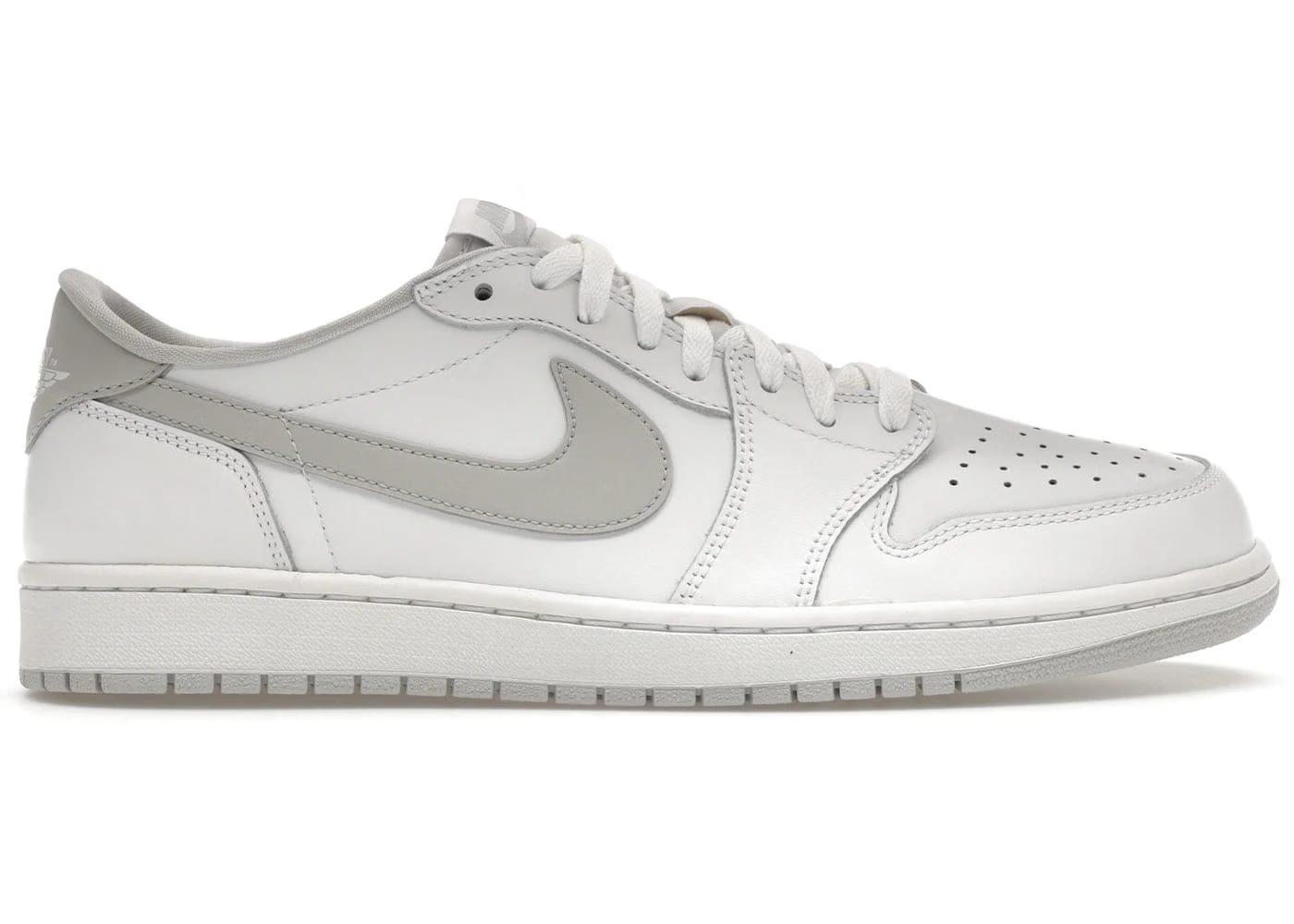 Jordan 1 Retro Low White Neutral Grey 2015