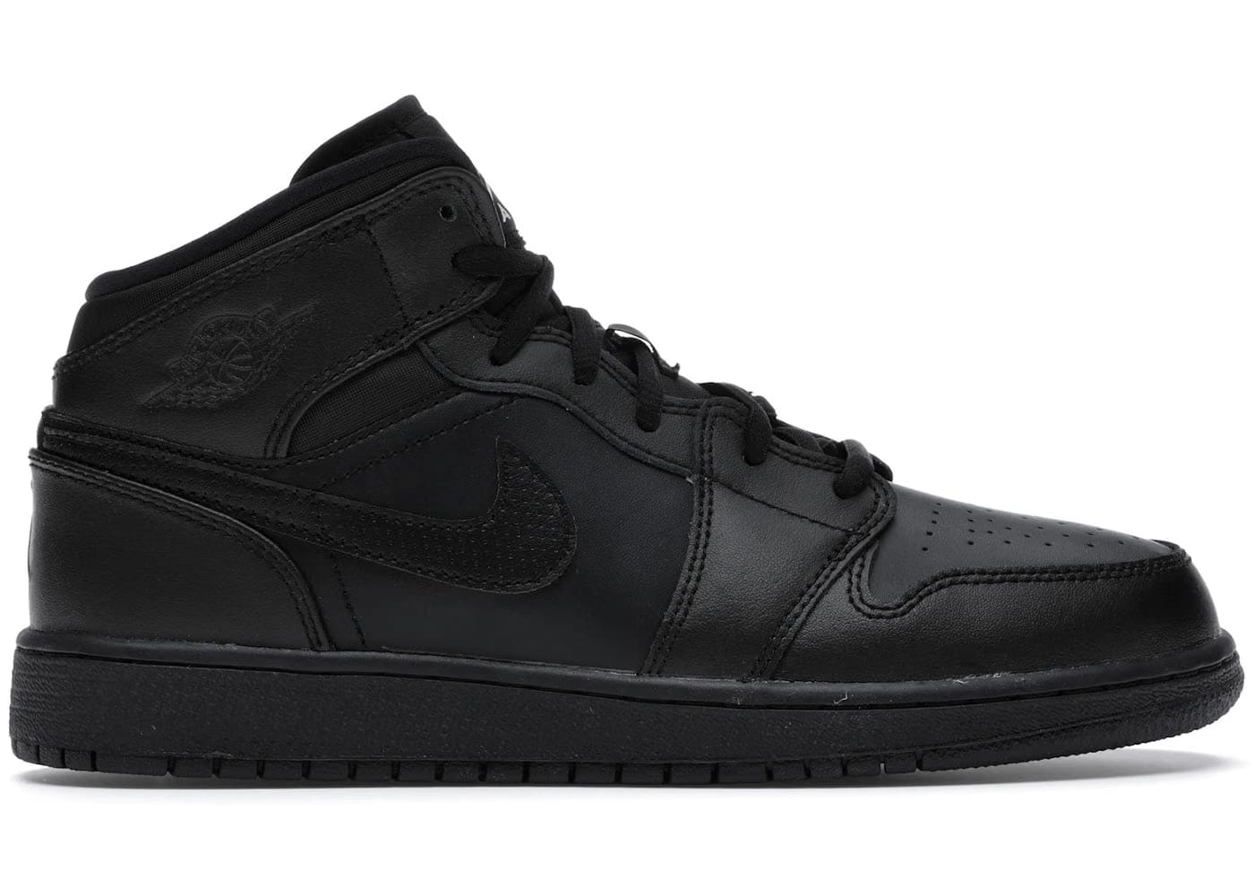 Jordan 1 Retro Mid Black 2016 Gs