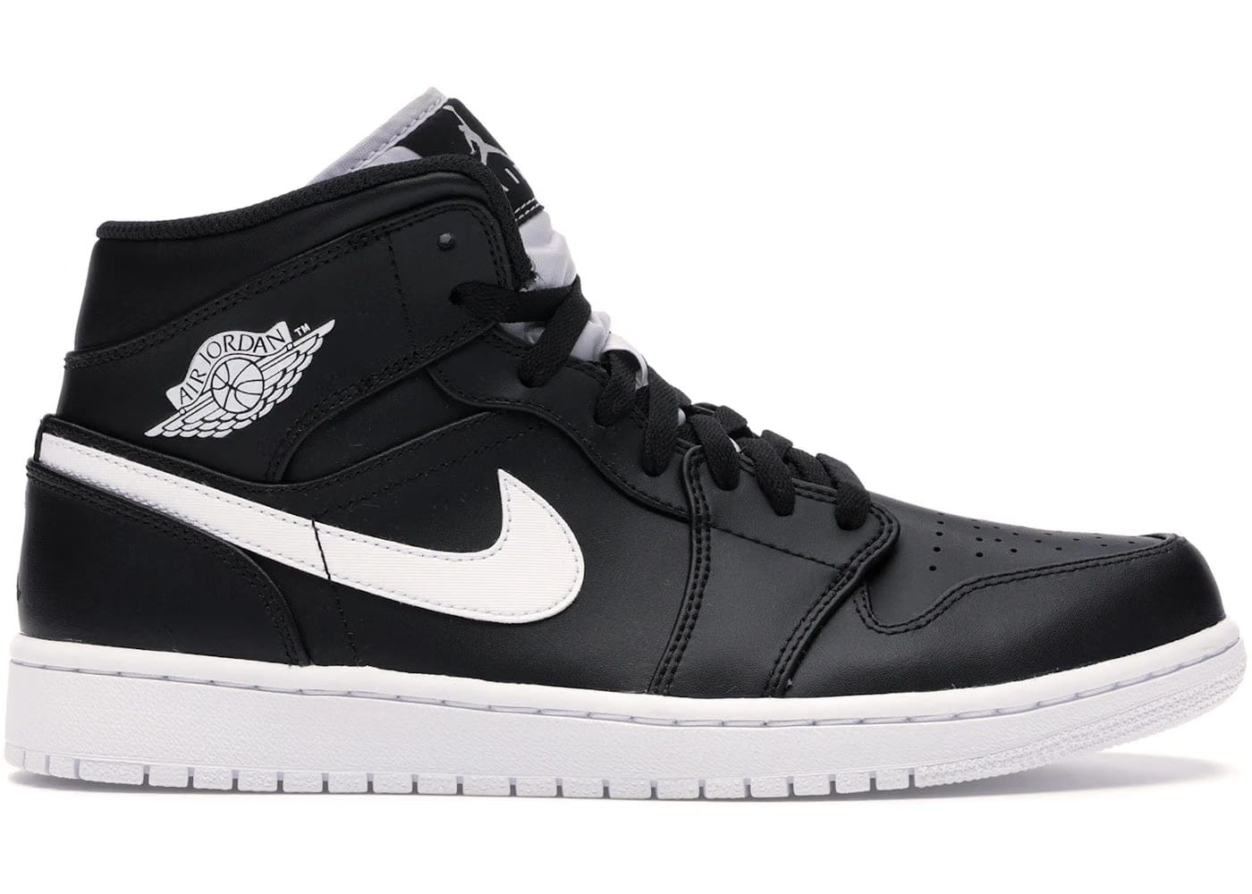 Jordan 1 Retro Mid Black White