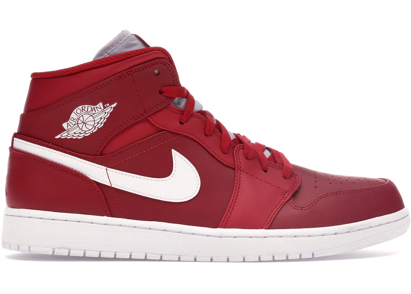 Jordan 1 Retro Mid Gym Red White