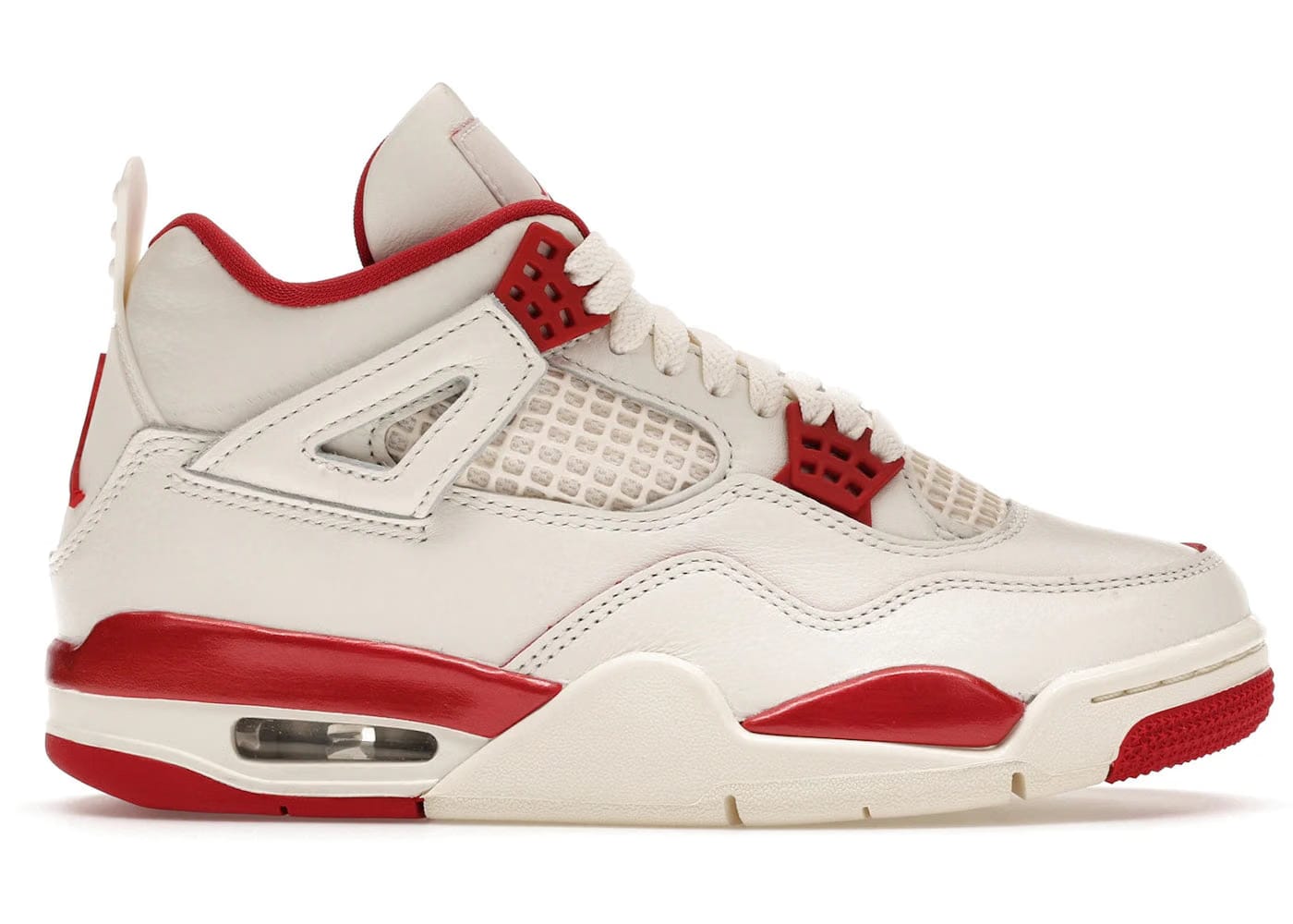 Jordan 4 Retro Valentines Day Sierra Red Womens