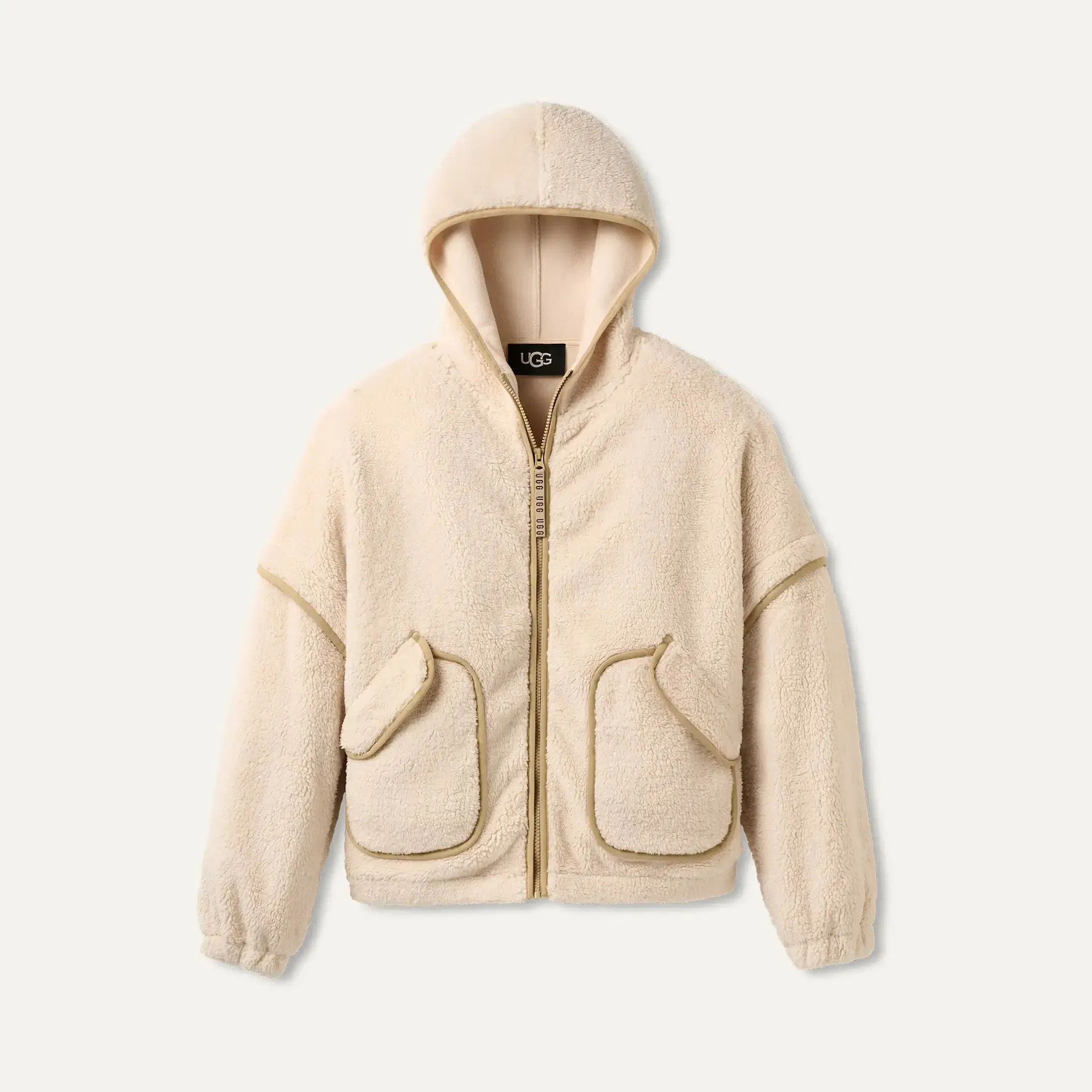 Ugg Mariella Uggfluff Zip Hoodie Cream