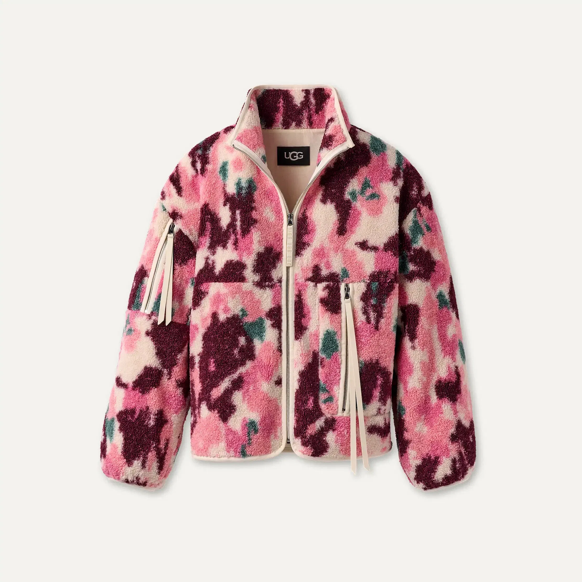Ugg Marlene Splatter Jacket Abstract Multi