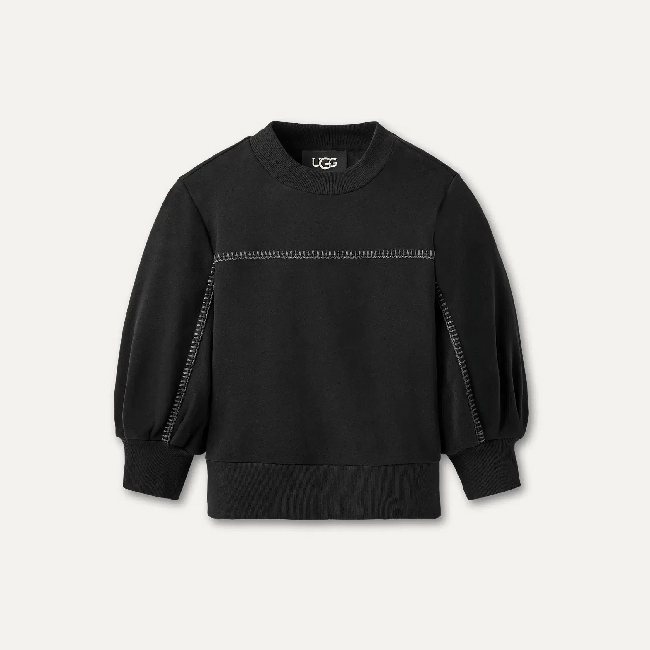 Ugg Classic Puff Sleeve Top Black