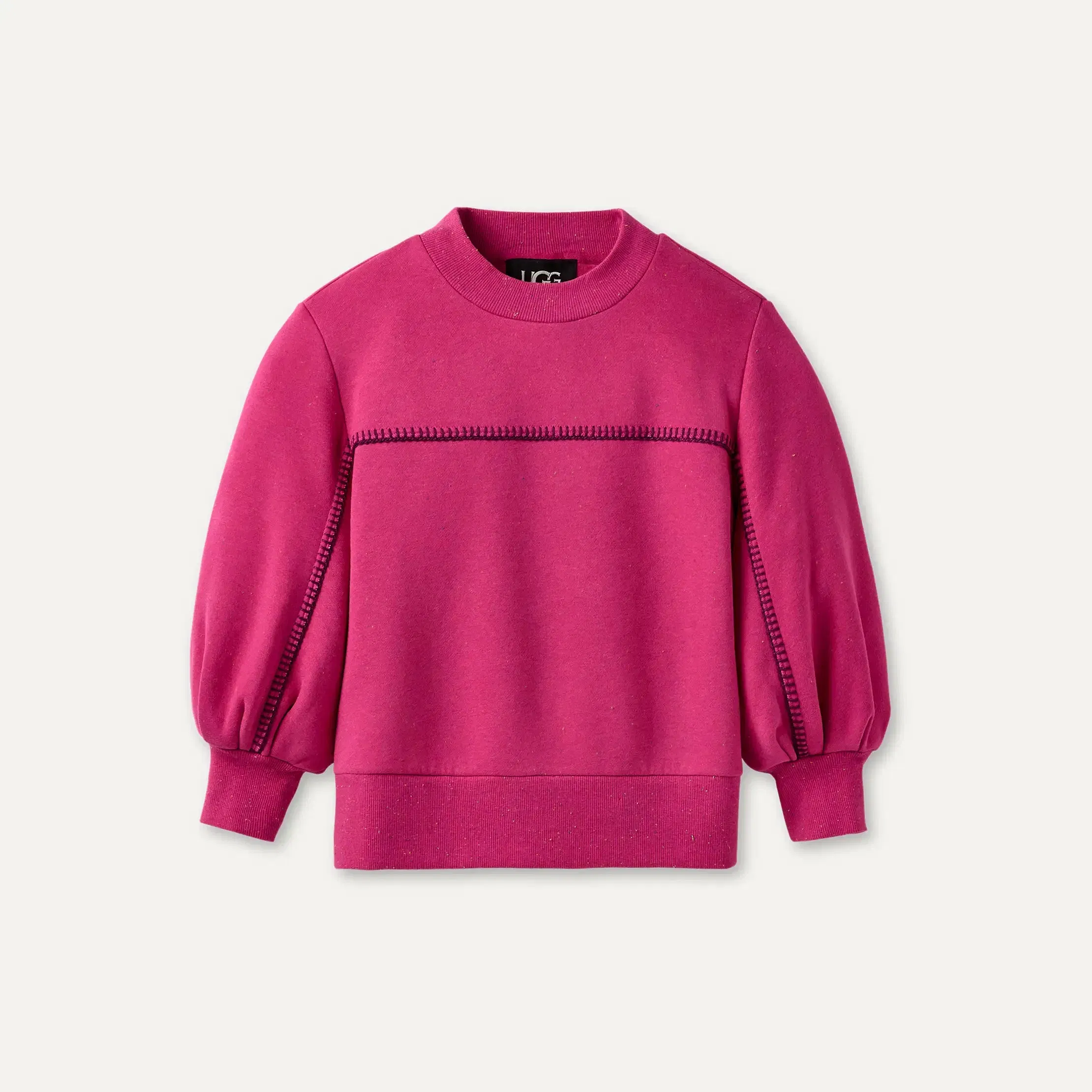 Ugg Classic Puff Sleeve Top Vavoom Heather