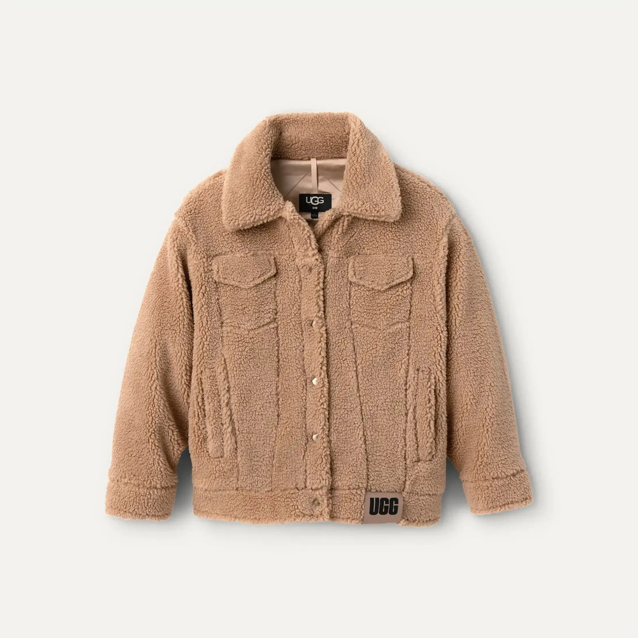 Ugg Frankie Sherpa Trucker Jacket Camel