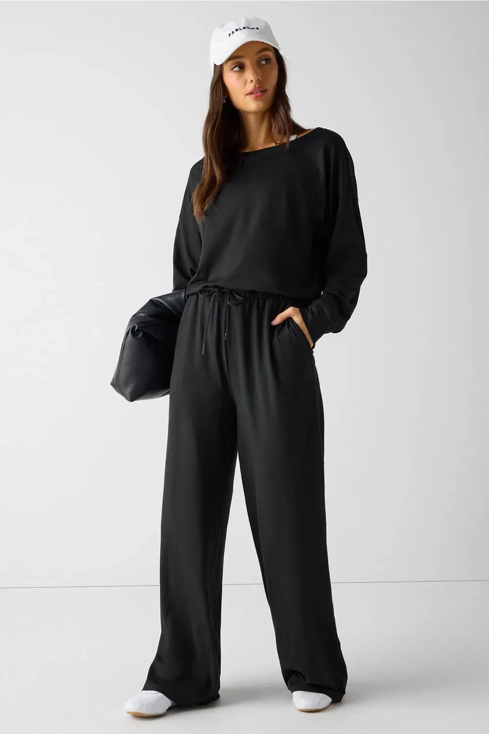 Fabletics Cloud Jersey Off Shoulder Onesie