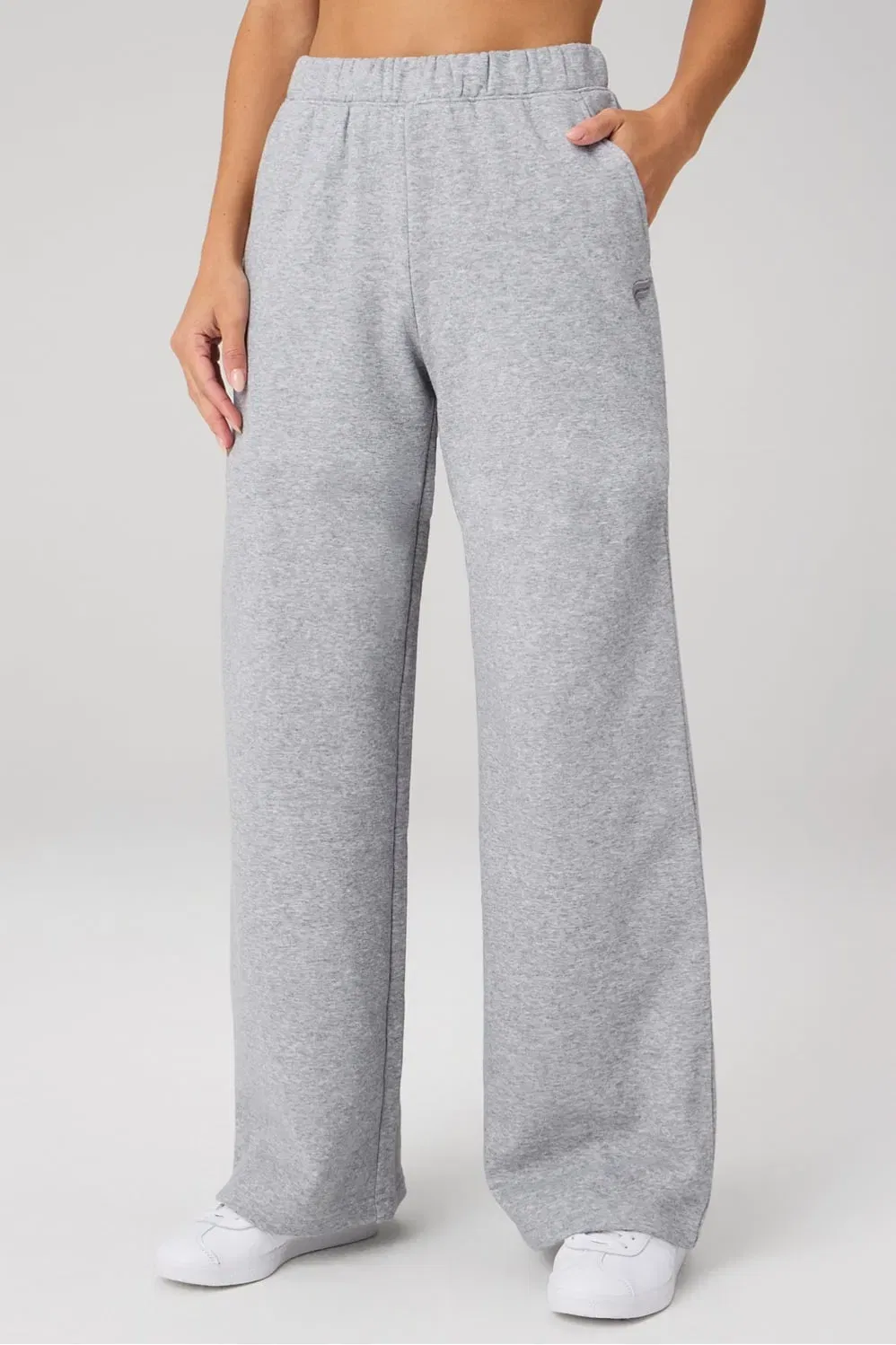 Fabletics Cozy Fleece Wide Leg Sweatpant