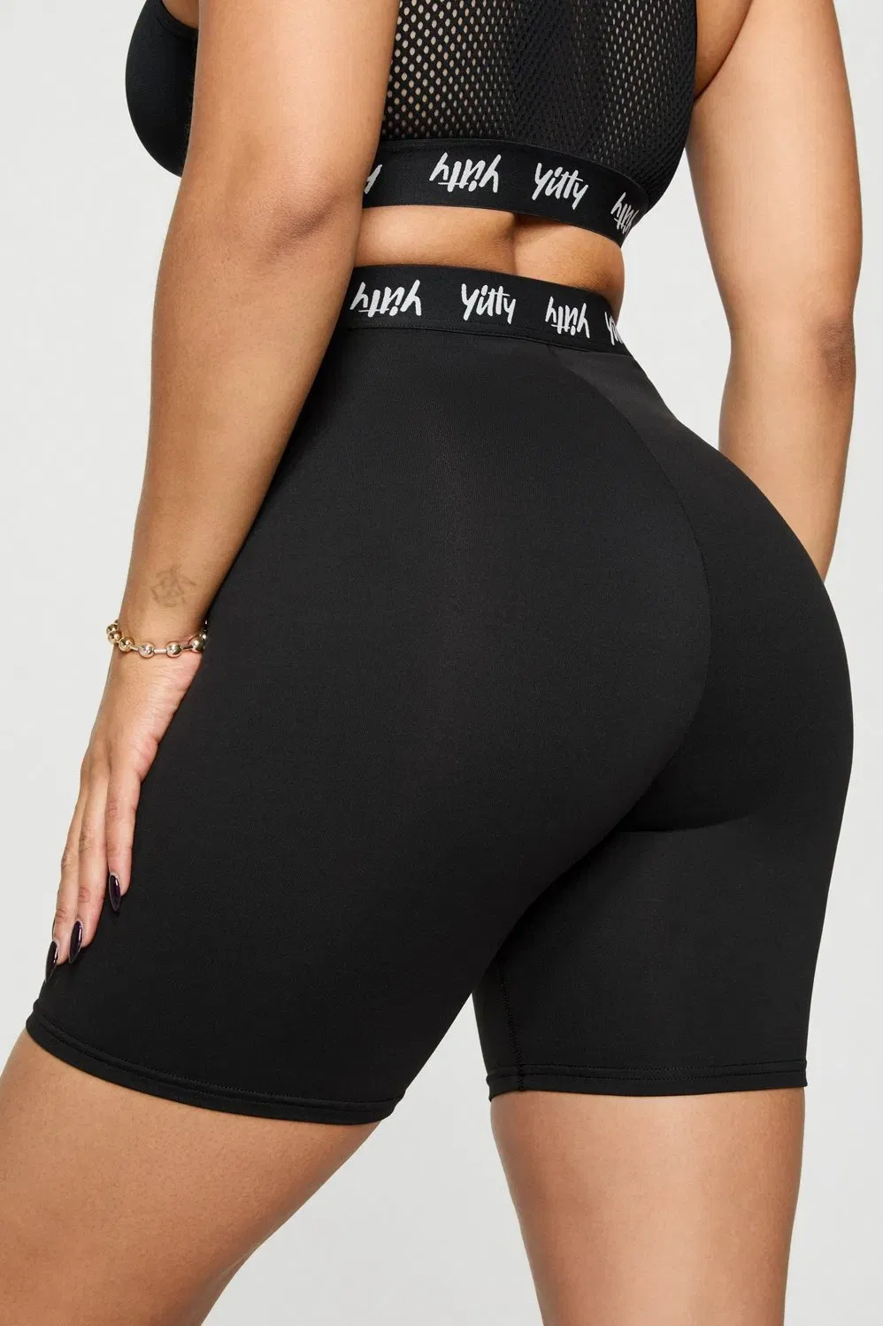 Fabletics Major Label Shaping High Waist Logo Short