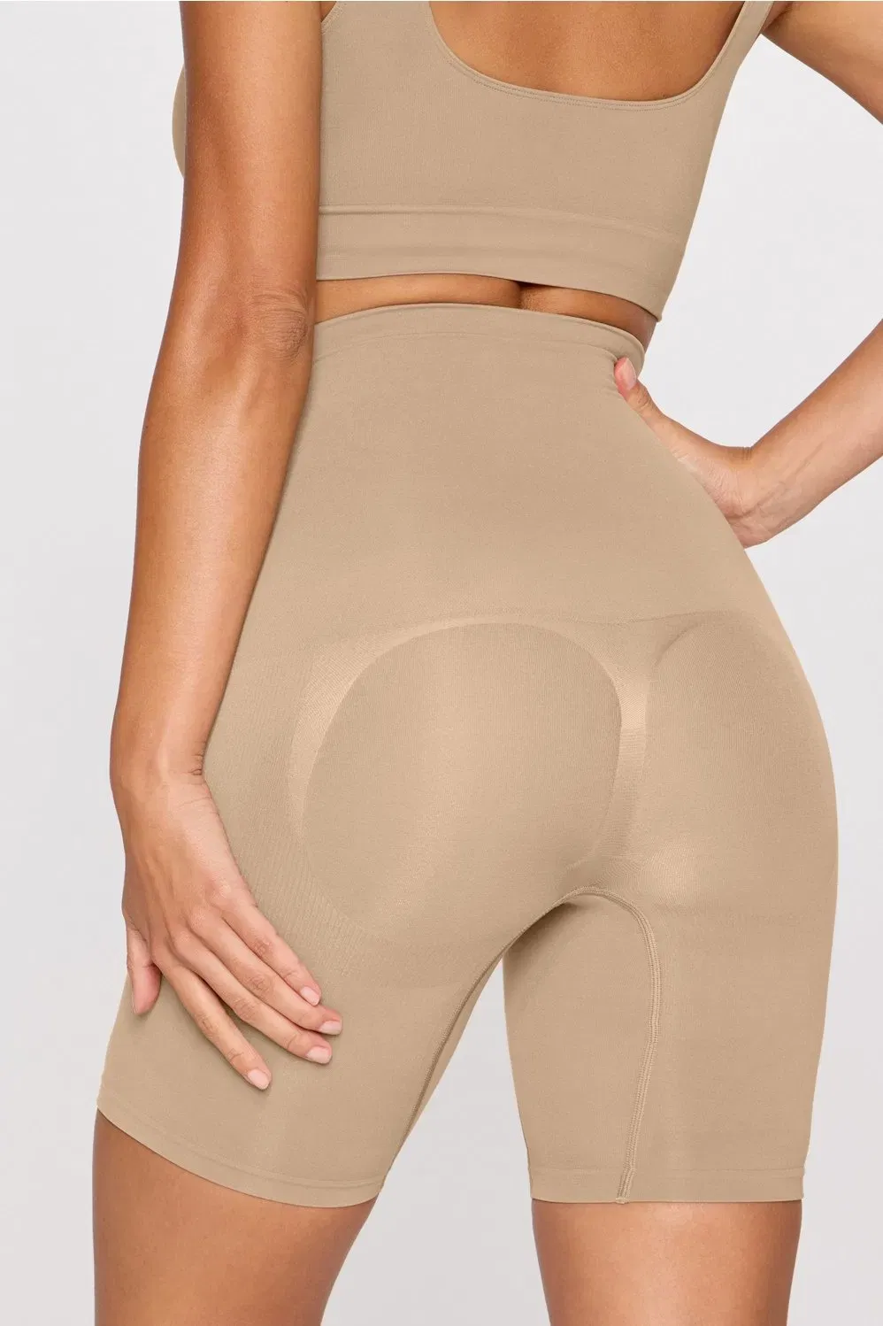 Fabletics Nearly Naked Shapewear Ultra High Waist Booty Lift Short